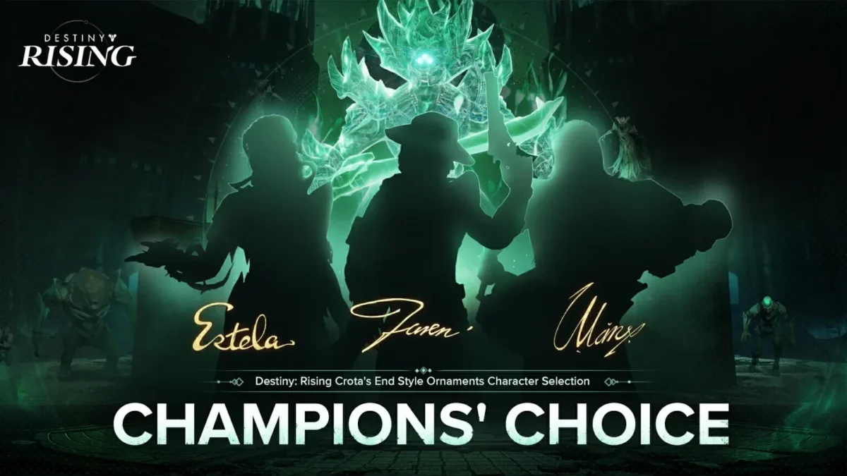 Destiny Rising : Des ornements Cropta pour Jaren, Estela et Maru arrivent