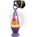 Porte-bonheur Lampe à lave