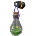 Porte-bonheur Pogo en bouteille