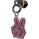 Porte-bonheur Paix et amour