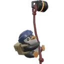 Porte-bonheur Dan le pingouin