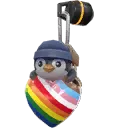 Porte-bonheur Câlin furtif