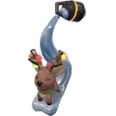 Porte-bonheur Renne de la glisse