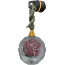 Porte-bonheur Rose immortelle