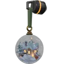 Porte-bonheur Chute de neige