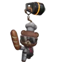 Porte-bonheur Stratégours boulanger