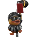 Porte-bonheur Stratécanard arbitre