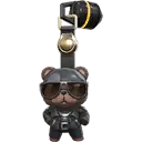 Porte-bonheur Tactiforce Obsidienne