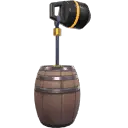 Porte-bonheur Vieux tonneau