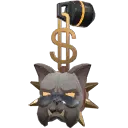 Porte-bonheur Eco le bulldog