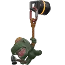 Porte-bonheur Lézard constructeur