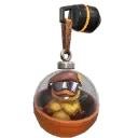 Porte-bonheur Canard peinard