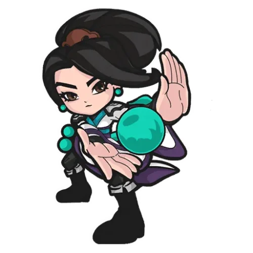 Graffiti Figurine de Sage