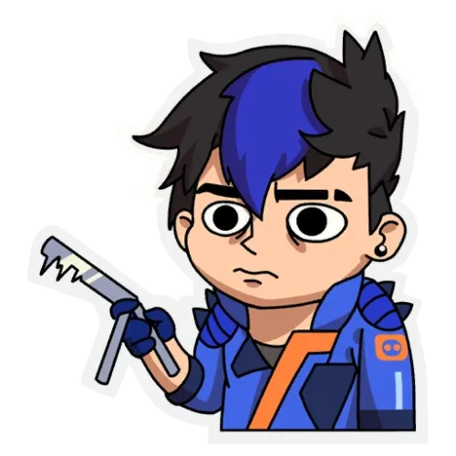 Graffiti Tête des mauvais jours