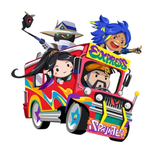 Graffiti Tous à bord