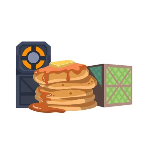 Graffiti Pile de pancakes