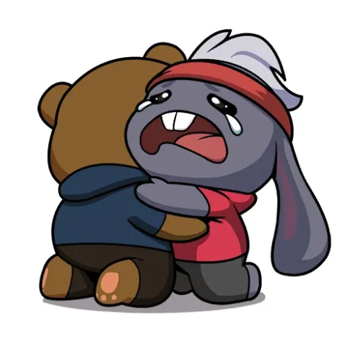 Graffiti Gros gros câlin