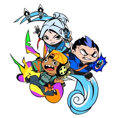 Graffiti Amis crayonnés // Agents