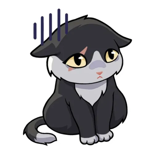 Graffiti Chat honteux