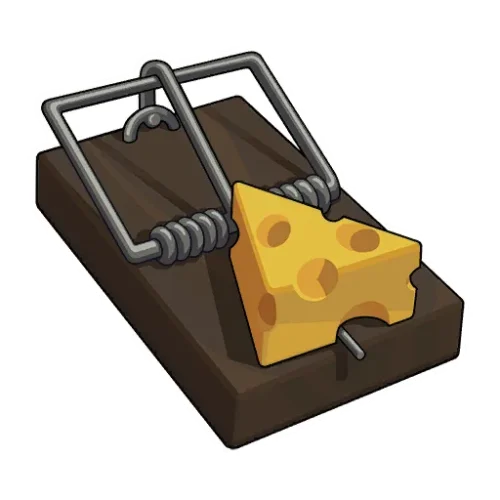 Graffiti Fromage piégé