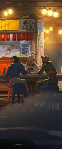 Carte Casse-croûte nocturne