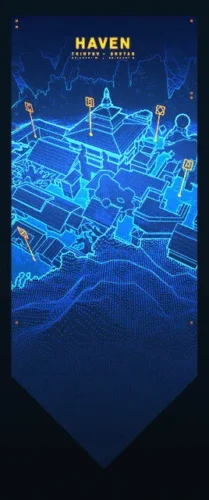 Carte Plans de Haven