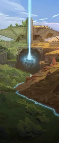 Carte Deux mondes séparés