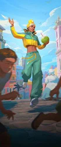 Carte Raze décontractée