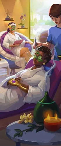 Carte Spa entre radiantes