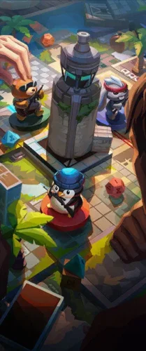 Carte Jeu de plateau tactique