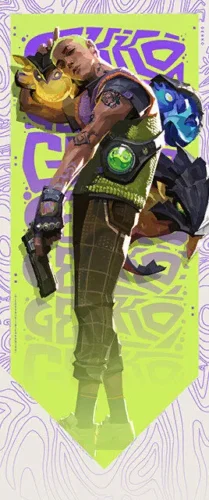 Carte Gekko de VALORANT