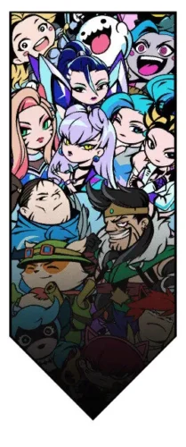 Carte Amis crayonnés // League of Legends 23 Carte Amis crayonnés // League of Legends