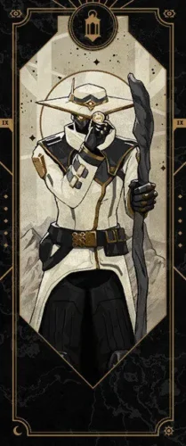 Carte Main de la fortune // L'ermite