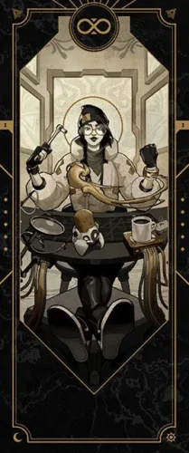 Carte Main de la fortune // La magicienne