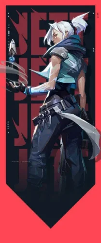 Carte Jett de VALORANT