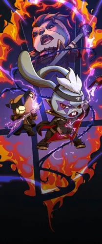 Carte Déchus poilus