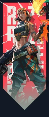 Carte Raze de VALORANT