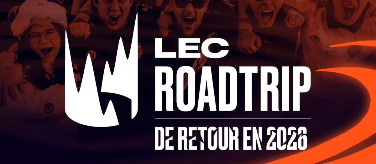 League Of Legends : Le Roadtrip du LEC est de retour en 2026 pour cinq événements